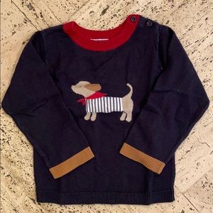 Kids sweater with a puppy